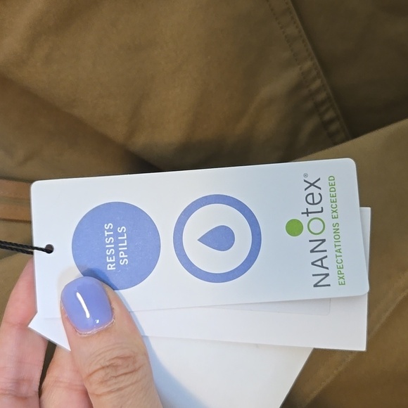 NWT Universal Standard Tan/Khaki Cropped Trench Coat Size 14-16 - Picture 9 of 13